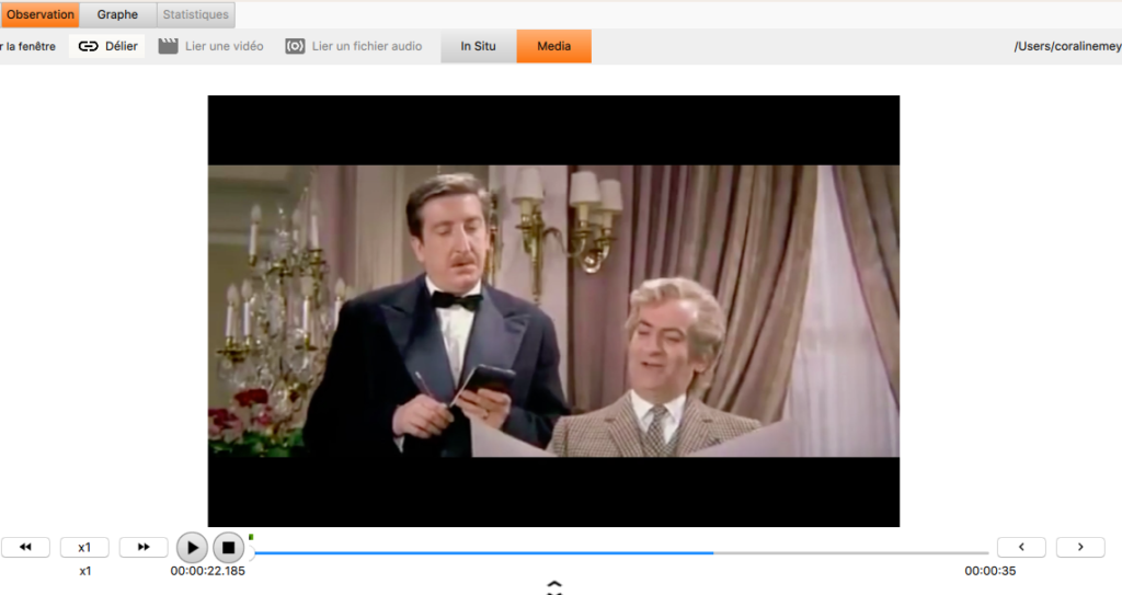 observer une vidéo